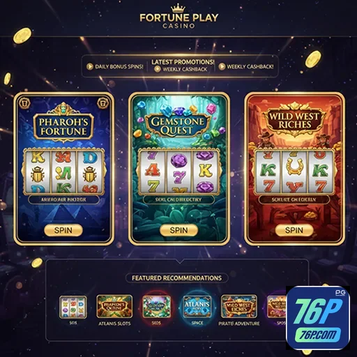 VIP services and mobile gaming at 76p - 76p